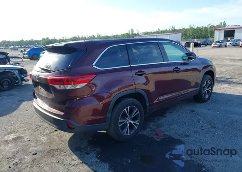 2018 Toyota Highlander Le from USA, damaged, VIN 5TDZARFH9JS037603